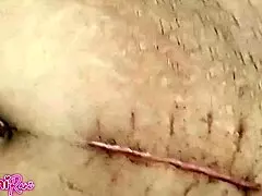 Indian stepbrother sucks milky boobs