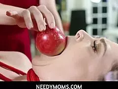 Stepdaughter Aften Opal Keeps Secret by Stroking Cock