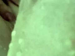 i was shaving my pussy when karina and lucas came to visit and waxed it for me