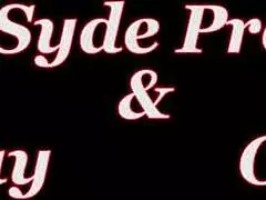 In The Kitchen Milf Sara Jay Works On Her Pink Glass Dildo & Big Tits