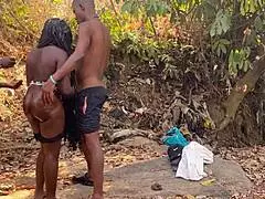 fucking this shy village girl outside on the ranch