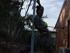 Micro Bikini Twerking And Pole Dancing By Melody Radford! Is This Leaked Video Provocative?