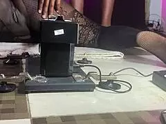 as the pussy machine operator i expertly handle this huge black toy on my pussy