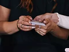 ebony babe having lesbian threesome with bff and roommate