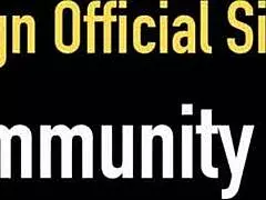 hot tasha reign poses seductively in lingerie