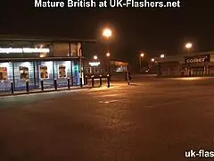 Chubby british amateur rubbing in all the wrong places