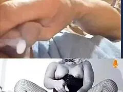 Cum tribute to hotty puttta milf with lot of cum on shaved pussy