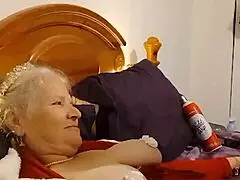 jerry enjoys whipped cream off my body in a fun family gathering