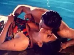 Is This Unmarried Hot Couple Enjoying The Swim Pool