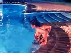 Is This Unmarried Hot Couple Enjoying The Swim Pool