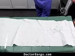 Teen worries about wet panties, but doctor bangs her hard! 😏