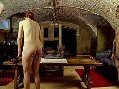 Two submissive girls strive to satisfy their master.