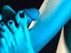 She provides expert foot services in a casual setting