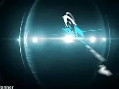 Brooke playfully teases in her summer dress solo