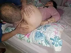 I Fuck My Horny Stepmom And Cum Inside Her Hairy Pussy Big Pussy Close Up