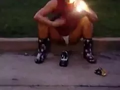 Mandeezy4u2 showcases her big natural tits and clit in update 7