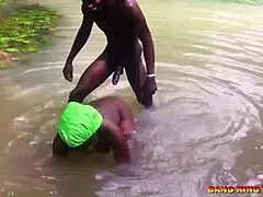 Bath turns into hardcore doggy style fuck 😈