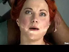 Lucy Lawless and Katrina Law chat about their Spartacus scenes from 2010-2013.