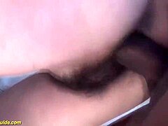 Csúnya 74 éves nagymama öklözve baszva