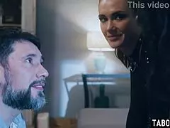 obedient milf wife siri dahl and her ebony bff serving perverted husband in taboo 3some