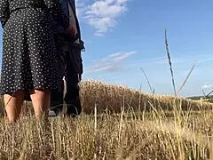 mature step mother-in-law in sexy dress makes son-in-law cum while wife doesn't see