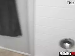 my asian stepmom spied on me in the shower mommyperv