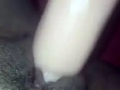 I explore this teen's tight pussy with toys