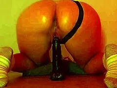 Juicy Ass Bouncing with Passion on Black Cock