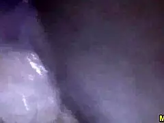 A milf gets pounded doggy style in anal action