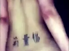 bitch bounces while mouth shut