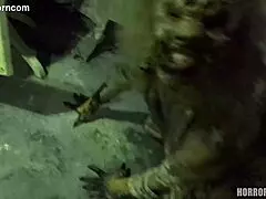 Nainen hämähäkki horrospornossa