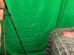 granny carmen getting doggy and missionary creampie double fuck from pov