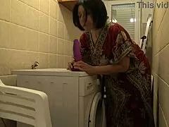 Stepmom talks to stepson in kitchen