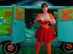 granny velma dinkley dildo fucking private dicktective