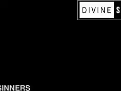 Divine sinners bbw latina milf wet sloppy deepthroat hardcore jacuzzi blowjob with inked damon