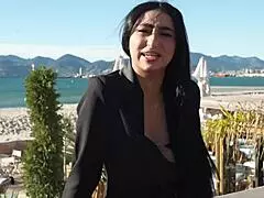 Didi GETS DOMINATED as SHE WISHED. SHE SHOWS her HAIRY pussy in LINGERIE.