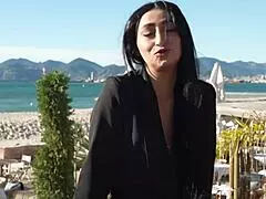 Didi GETS DOMINATED as SHE WISHED. SHE SHOWS her HAIRY pussy in LINGERIE.