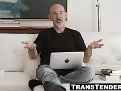 redhead shemale khloe kay dicked and blasted with cum this ts beauty enjoys every moment with that dick inside of her sweet hole