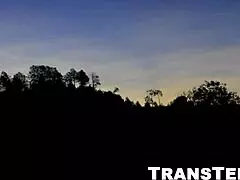 redhead shemale khloe kay dicked and blasted with cum this ts beauty enjoys every moment with that dick inside of her sweet hole