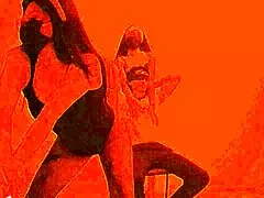 Scruffy guy invites you to exclusive catwalk for sexy lingerie dance 😏