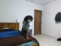 madura irresistible shows off charm and sensuality in a sexy skirt