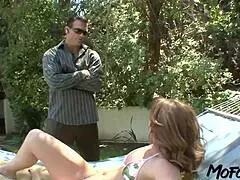 mofozo com - horny amateur gets a big facial