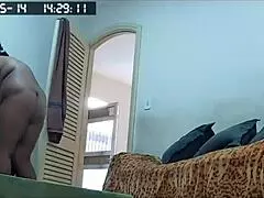 Watch her clean naked with that big pussy?