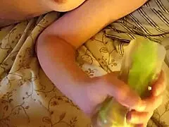 that milf is jerking me off with a stroker