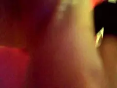 Nicoletta puts feet in face and wants tongue to clean them all