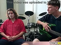 Beautiful busty stepmoms playing the taboo swap game with their clueless and lucky stepsons?