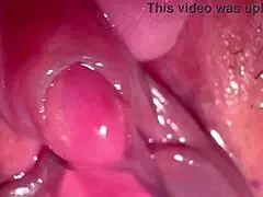 Amateur Pink Pussy Explored 195 Days After Losing Virginity In Close Up Licking