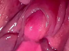 Amateur Pink Pussy Explored 195 Days After Losing Virginity In Close Up Licking