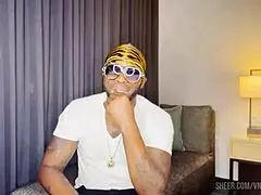 Blonde Kaia Angel enjoys cowgirl time on Rome Major's big black cock