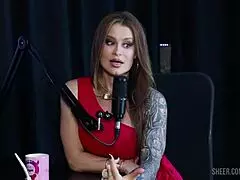 Tati Weg Bora Cast compilation with Bruna Carlos sheer red